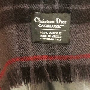 Christian Dior men soft scarf good condition